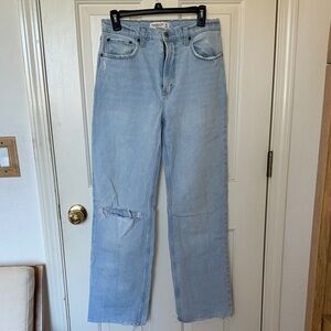 Abercrombie & Fitch 90s Relaxed Jean High Rise